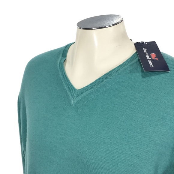 Vineyard Vines Garment Dye Vneck Sweater - Picture 1 of 6